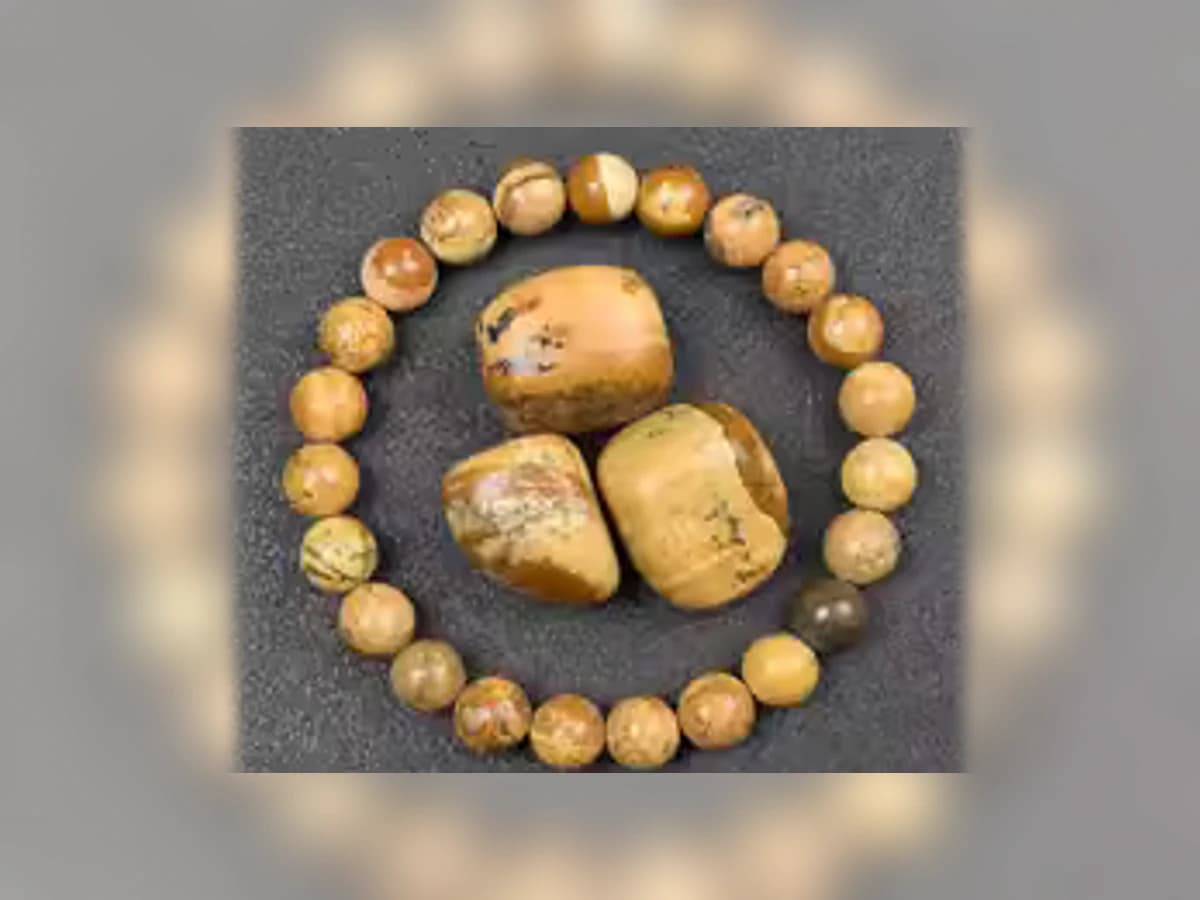 Bilderjaspis-Natursteinarmband in der Ausführung Erde