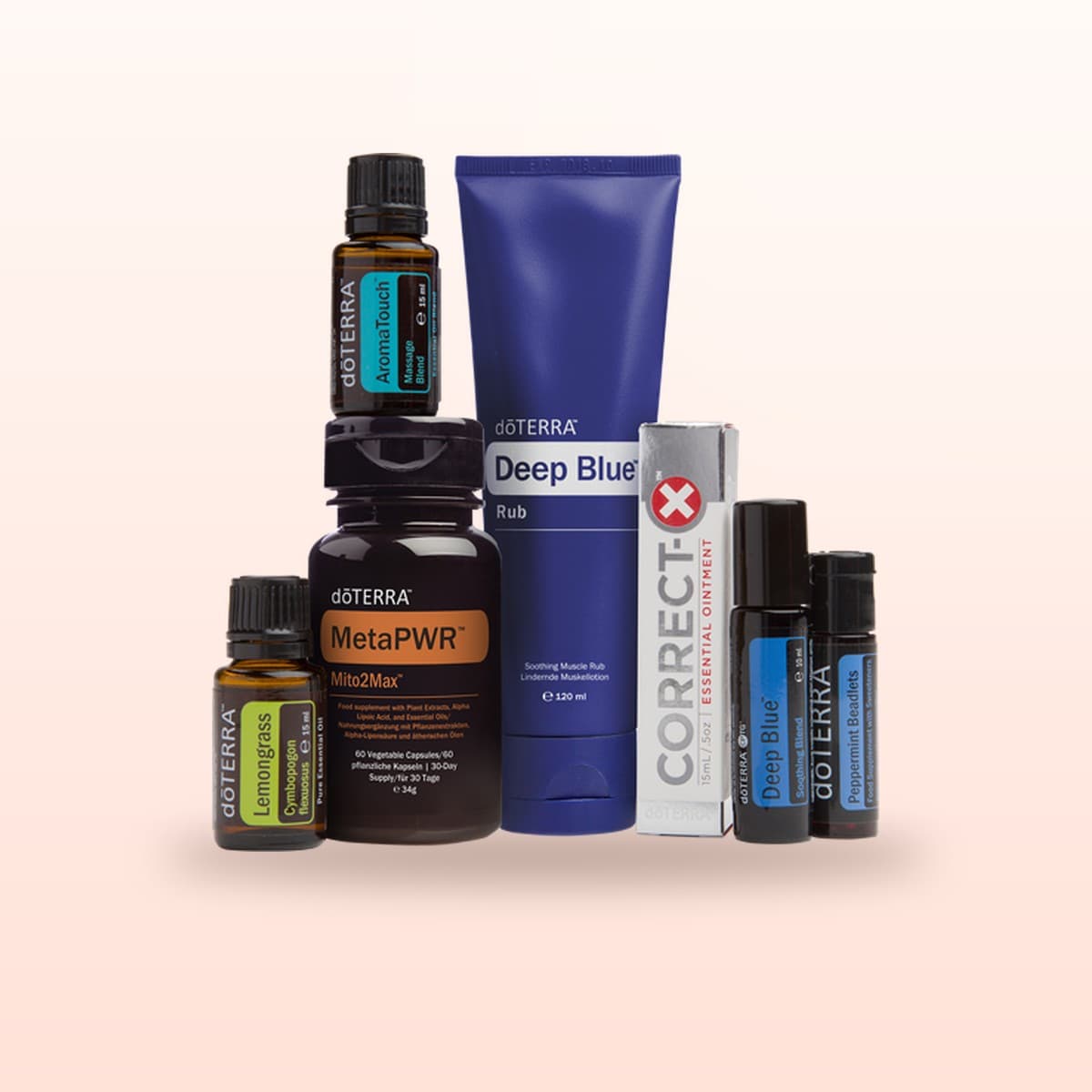 doTERRA Athlete Care Kit Produktfoto