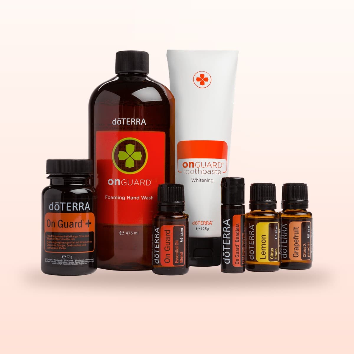 doTERRA Immune Booster Kit mit 7 Produkten Produktfoto