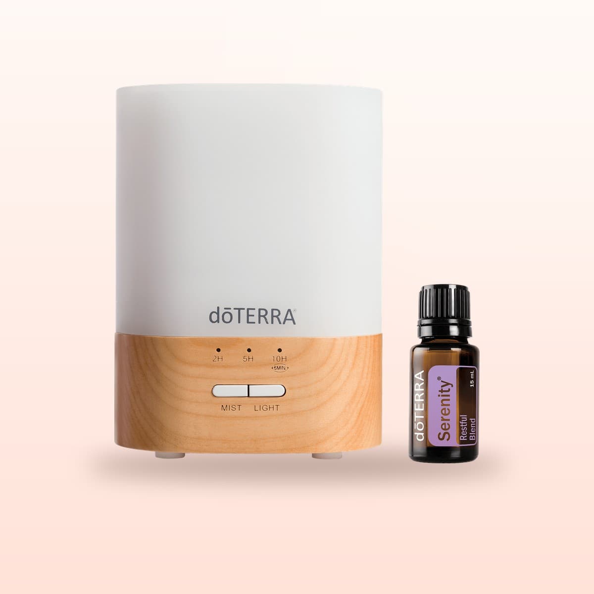 doTERRA Lumo Diffuser mit 15 ml Serenity Produktfoto