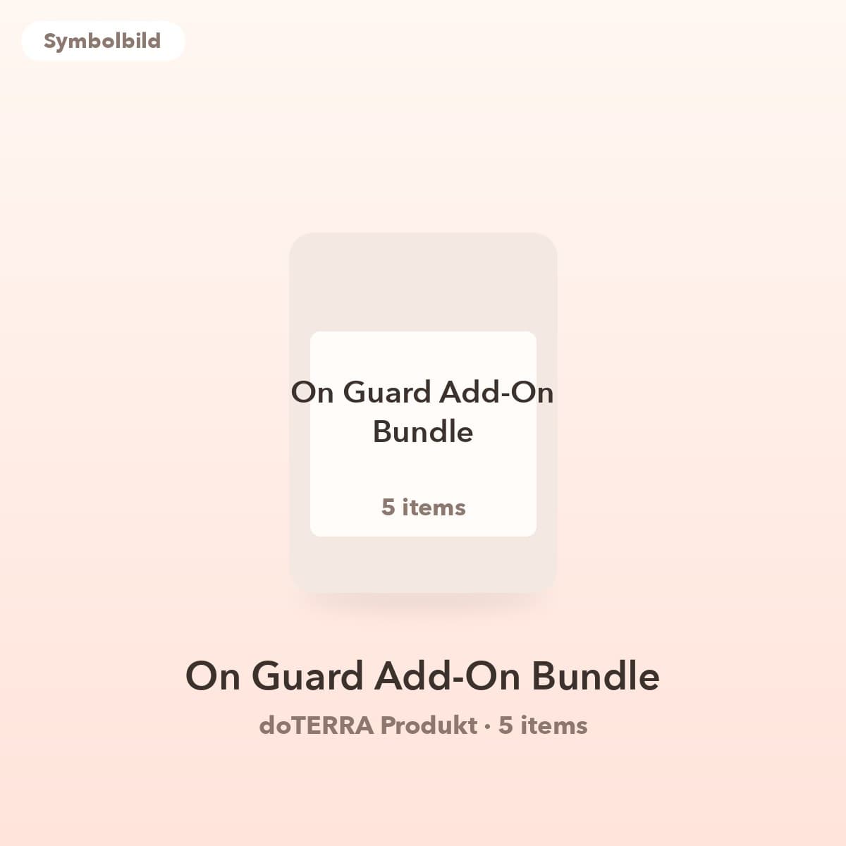 doTERRA On Guard Add-On Bundle mit 5 Produkten Produktfoto