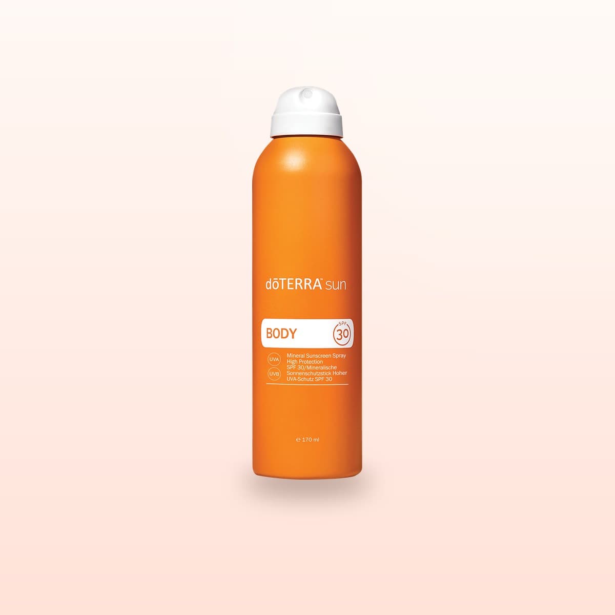 doTERRA sun Body Mineral Sunscreen Spray 170 g Produktfoto