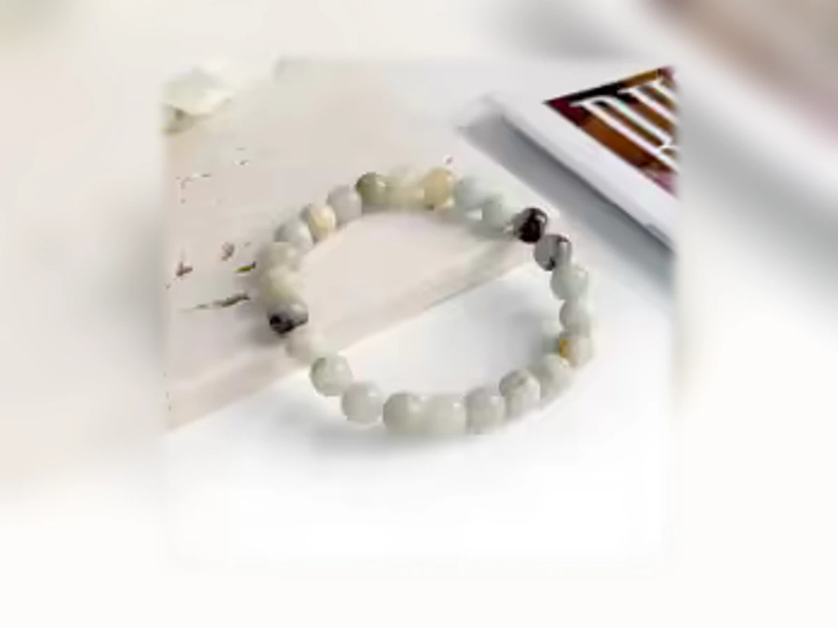 Amazonit-Natursteinarmband in der Ausführung Licht