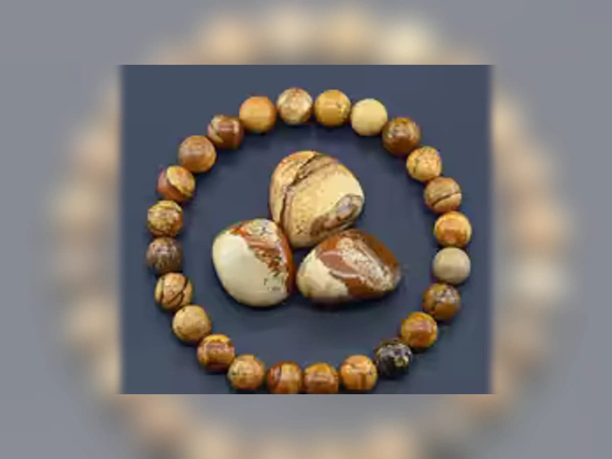 Bilderjaspis-Natursteinarmband in der Ausführung Atelier