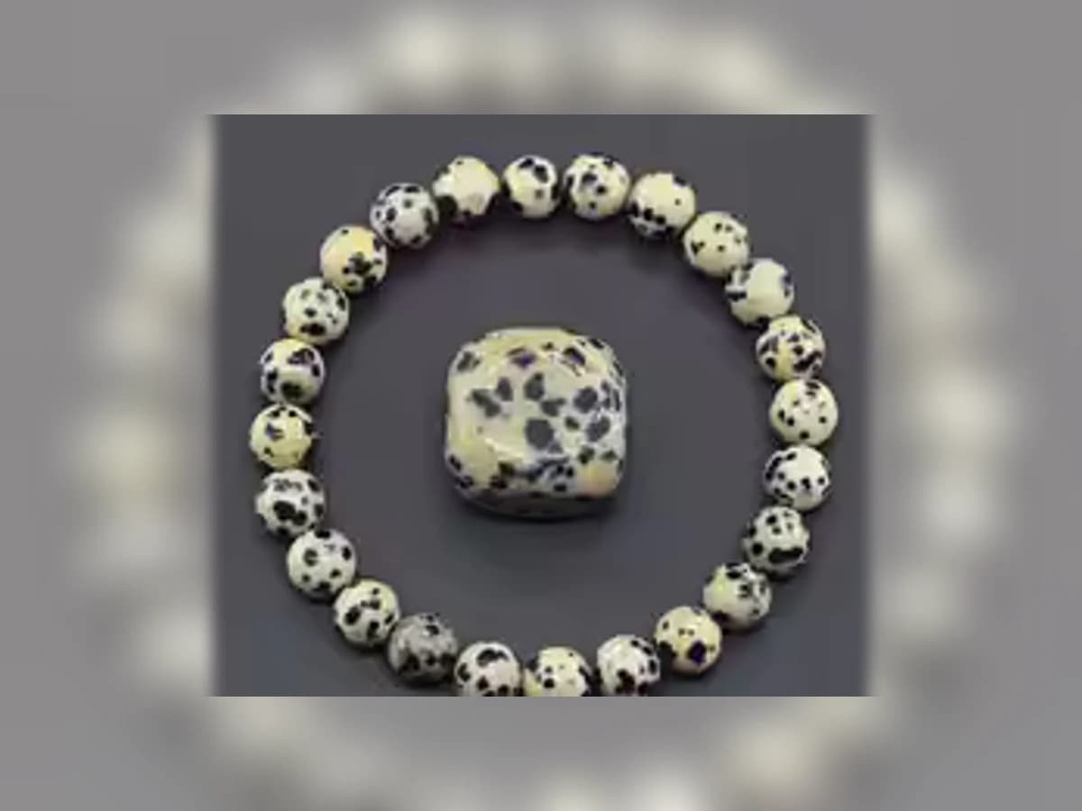 Punktjaspis-Natursteinarmband in der Ausführung Atelier