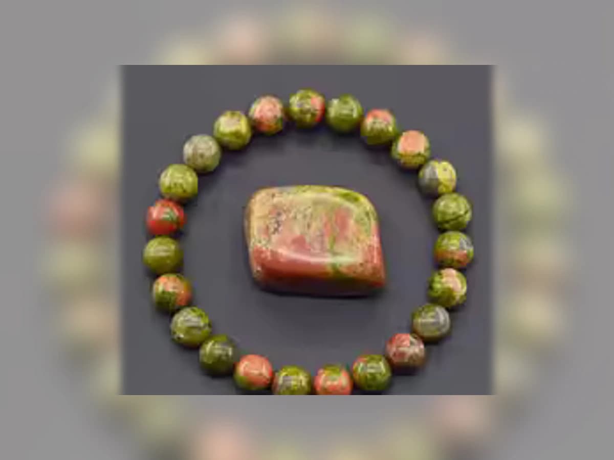 Unakit-Natursteinarmband in der Ausführung Atelier