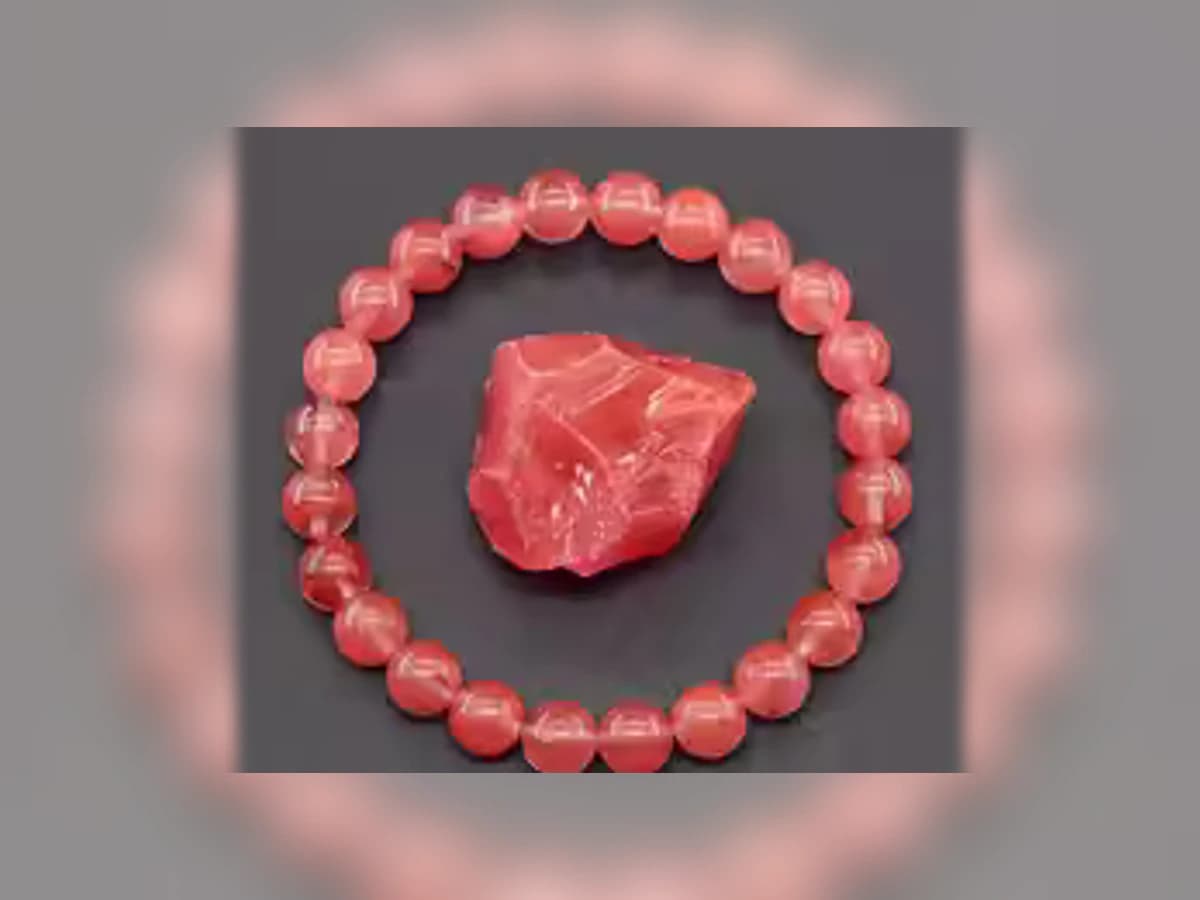 Wassermelonen-Kristallstein-Natursteinarmband in der Ausführung Atelier